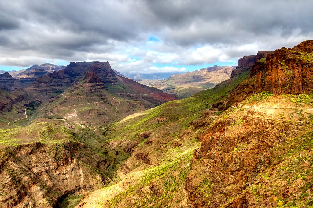 gran canaria spanje hdr eiland canarische Eilanden las palmas maspalomas puerto de mogan strand vakantie
